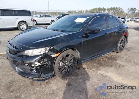2017 Honda Civic Sport from USA, damaged, VIN SHHFK7H40HU227723
